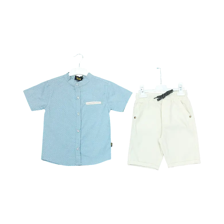 Classic Shirt & Shorts Set