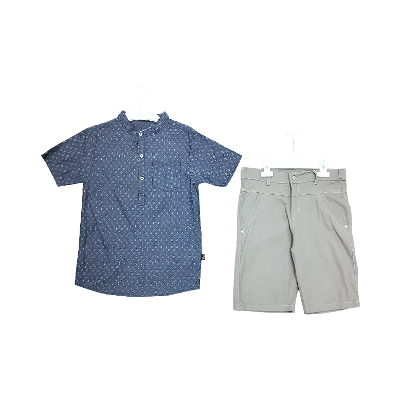 Classic Shirt & Shorts Set