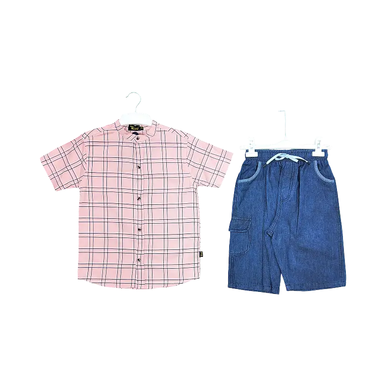 Classic Shirt & Shorts Set