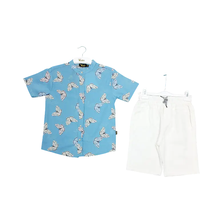 Classic Shirt & Shorts Set