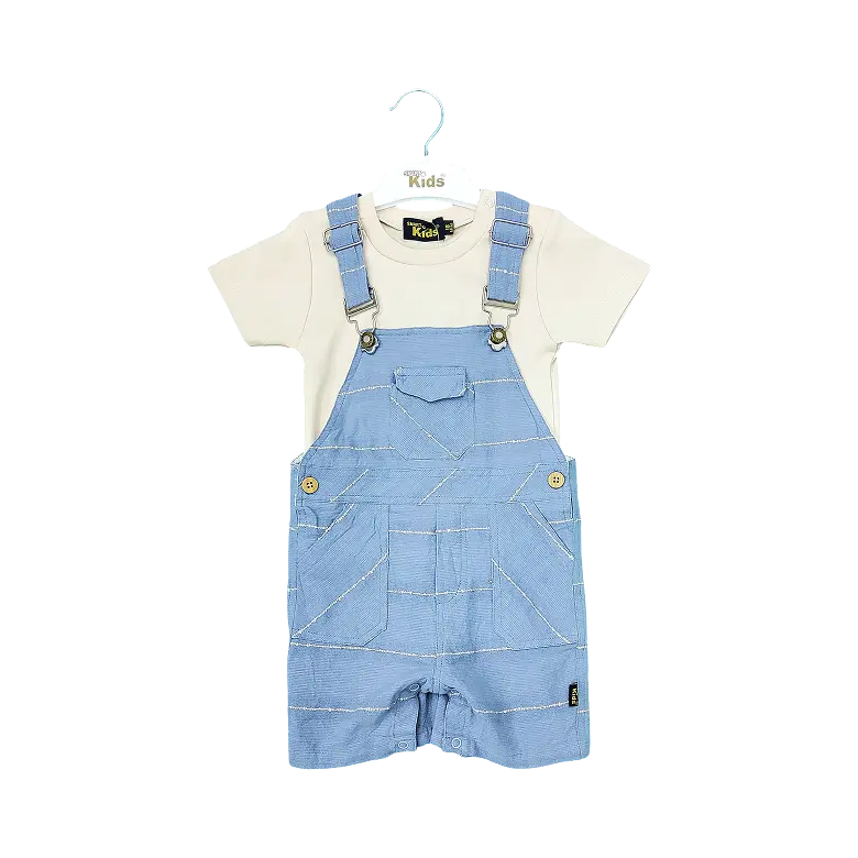 Casual Dungaree Set