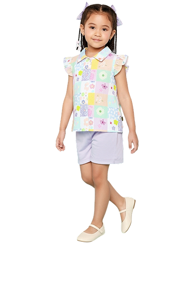 Casual Top & Shorts