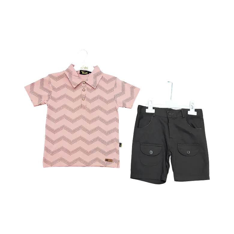 Casual Tshirt & Shorts Set