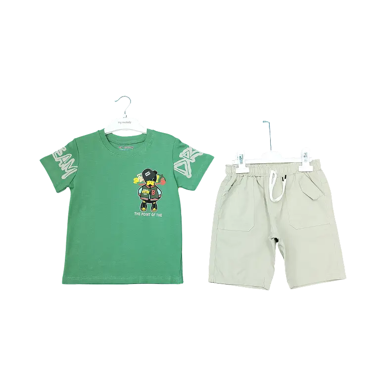 Casual Tshirt & Shorts Set