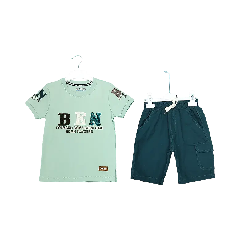 Casual Tshirt & Shorts Set