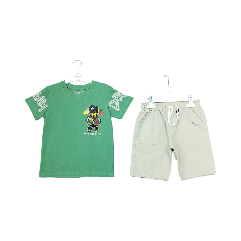 Casual Tshirt & Shorts Set
