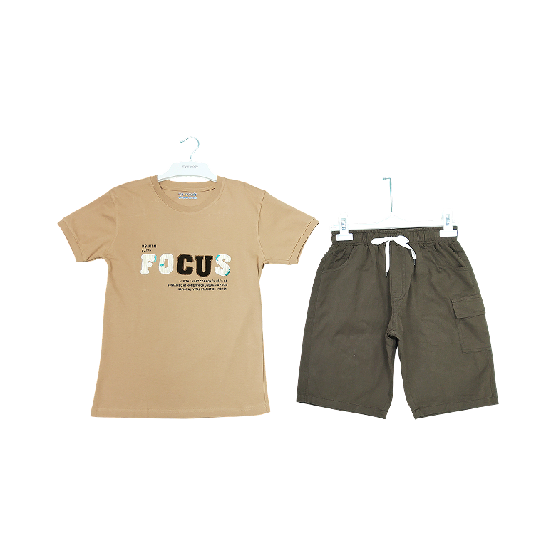 Casual Tshirt & Shorts Set