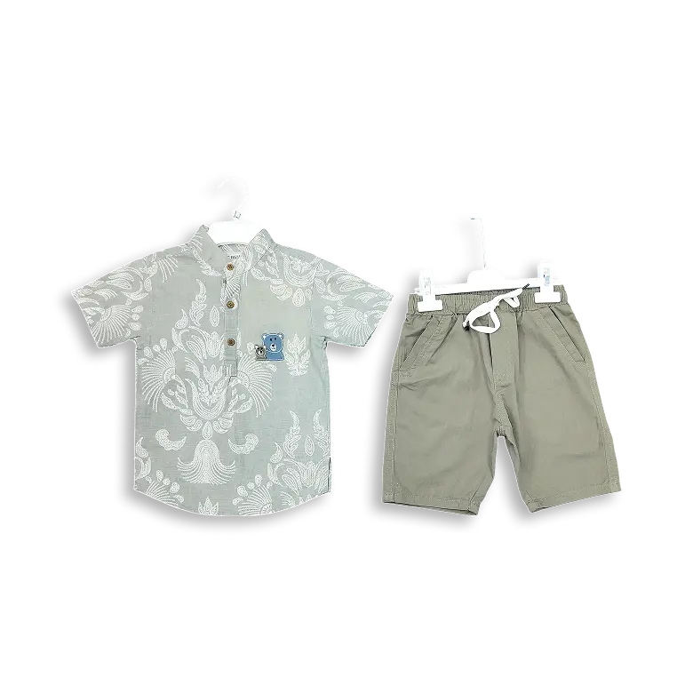 Classic Shirt & Shorts Set