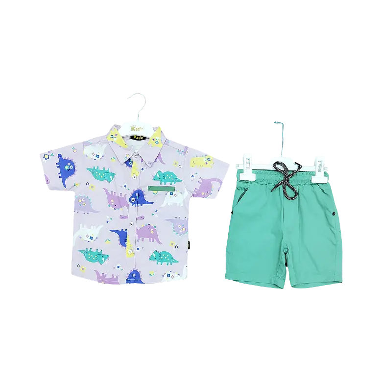 Classic Shirt & Shorts Set