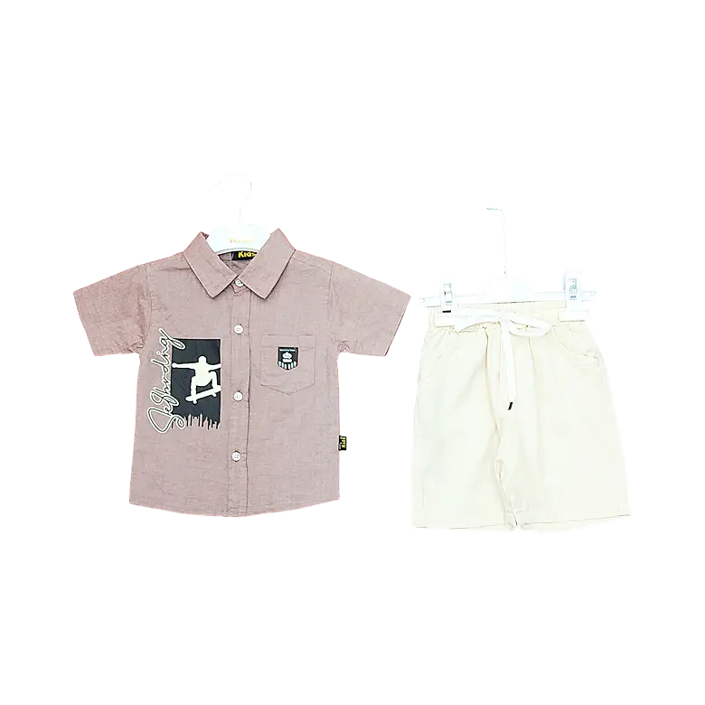 Classic Shirt & Shorts Set
