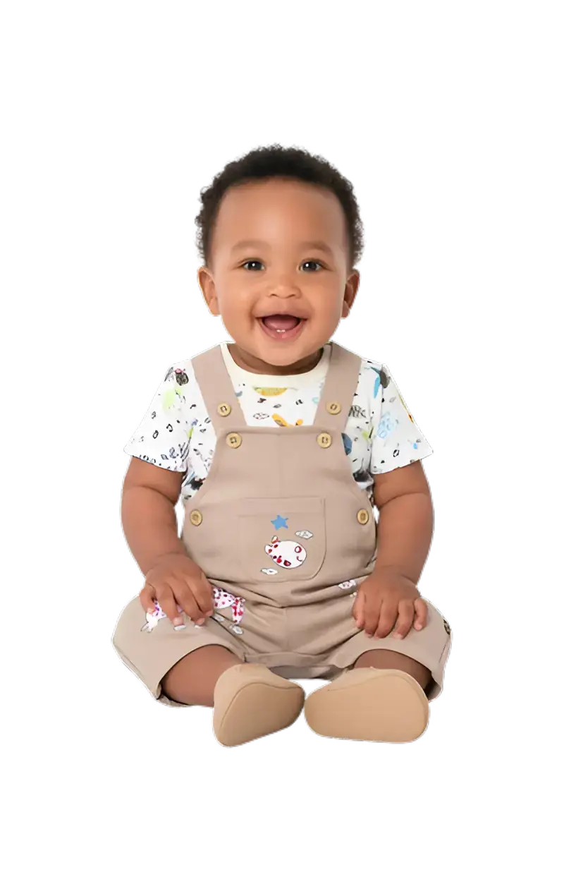 Comfort Dungaree Set