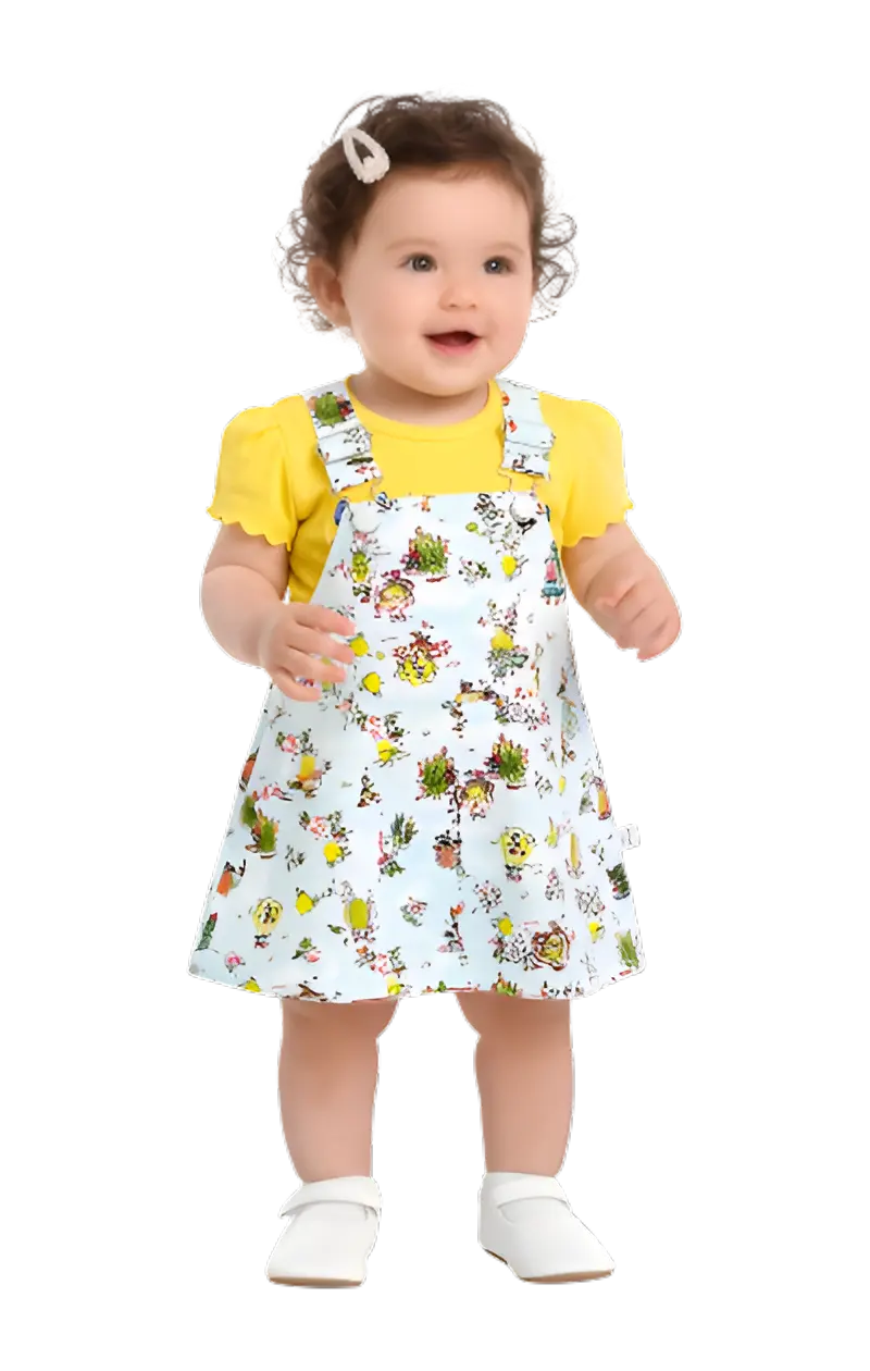 Casual Dungaree Set