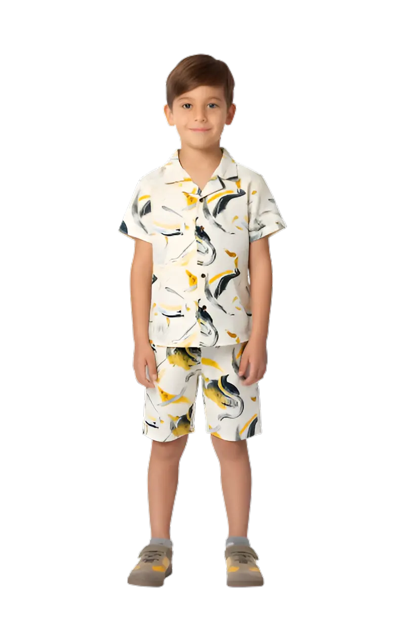 Shirt & Shorts Co-ord Set