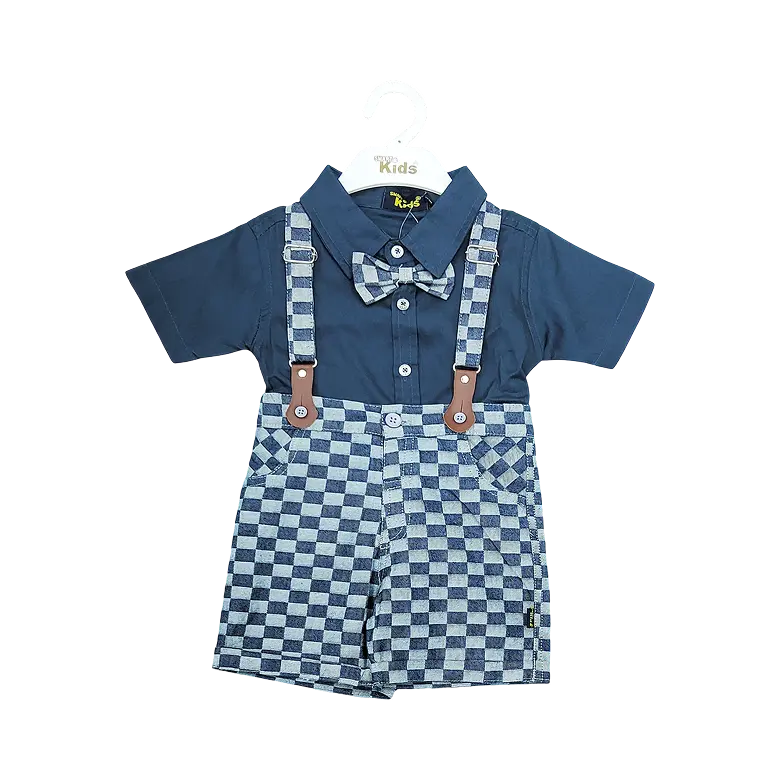 Bowtie & Suspender Set