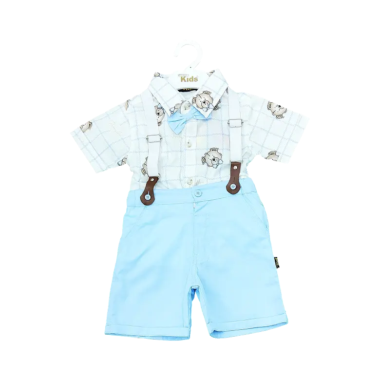 Bowtie & Suspender Set