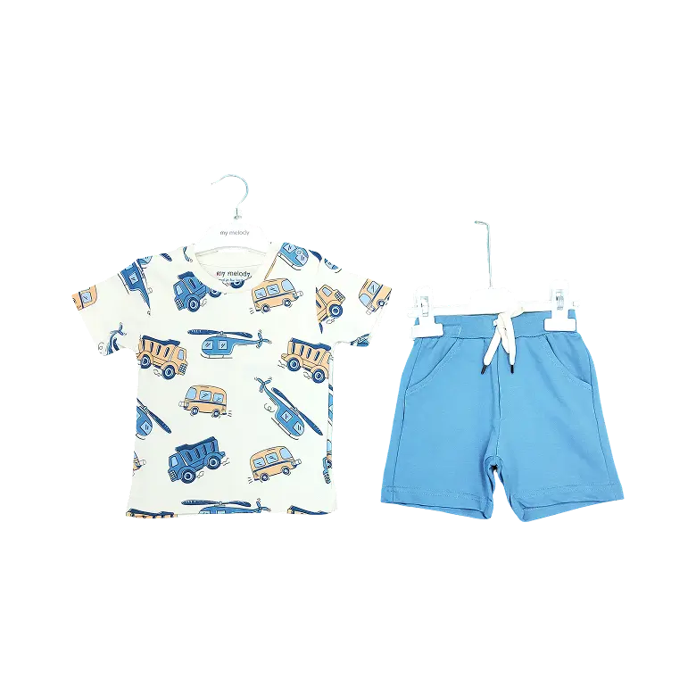 Comfort Tshirt & Shorts Set